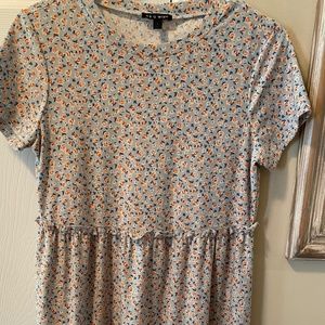 As U Wish Floral Dress